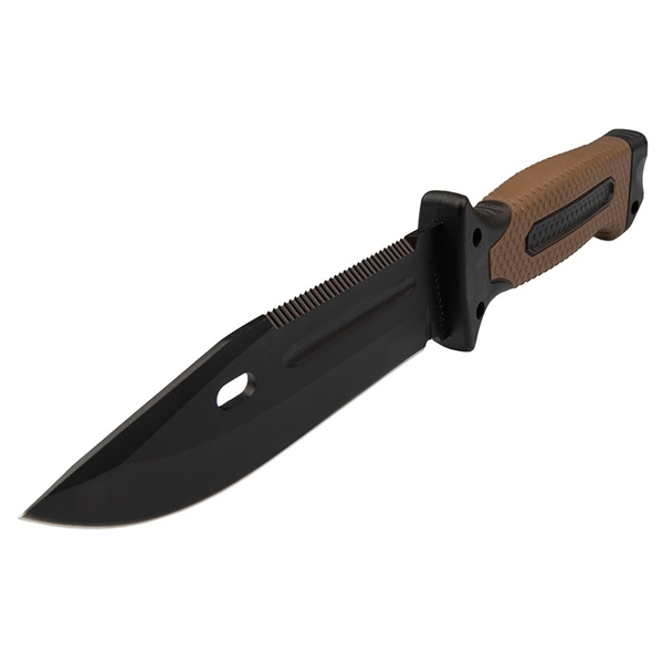 Cutit militar cu amnar si ascutitor , 27.5 cm  IdeallStore® , teaca multifunctionala [5]
