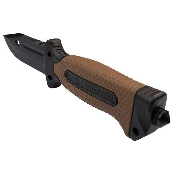 Cutit militar cu amnar si ascutitor , 27.5 cm  IdeallStore® , teaca multifunctionala [7]