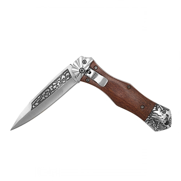 Cutit pliabil, Wood Knife, 21 cm, maro [7]