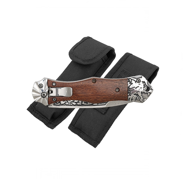 Cutit pliabil, Wood Knife, 21 cm, maro [8]