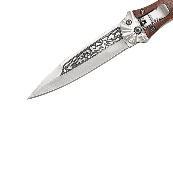 Cutit pliabil, Wood Knife, 21 cm, maro [2]