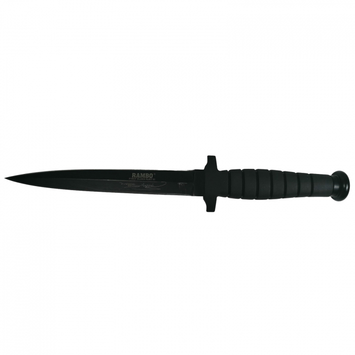 Cutit-Sting de vanatoare IdeallStore®, Rambo VI, Collector's Edition, negru, 30 cm [2]