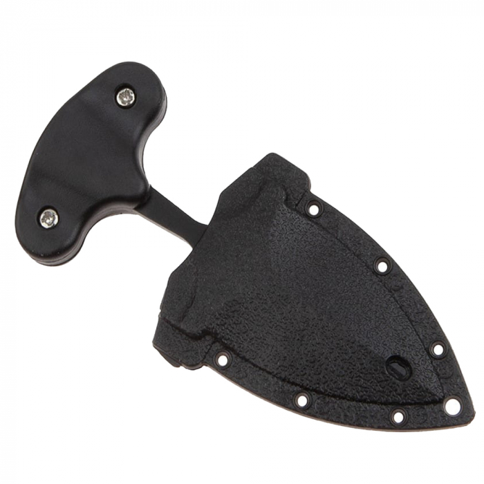 Cutit tactic de camping IdeallStore®, Death Valley, 8 cm, negru, teaca inclusa [9]