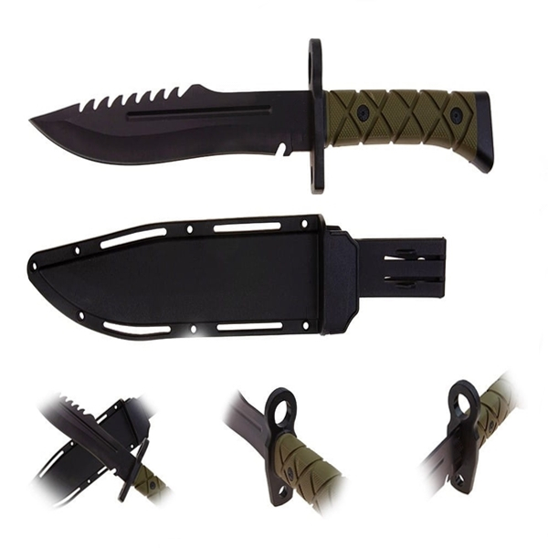 Cutit tactic de vanatoare, IdeallStore®, Fixed Blade, 34 cm [6]