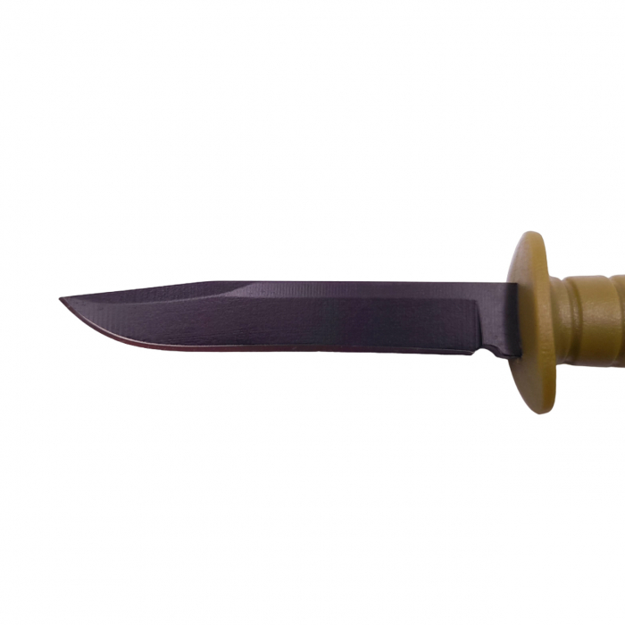 Cutit tactic de vanatoare IdeallStore®, Military Convoy, 10 cm, teaca cu lant inclusa, kaki [6]