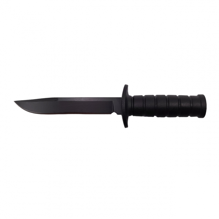 Cutit tactic de vanatoare IdeallStore®, Military Convoy, 10 cm, teaca cu lant inclusa, negru [3]