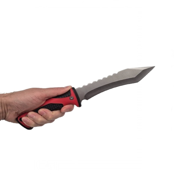 Cutit tactic de vanatoare, Snake Eye Red, 30 cm, teaca inclusa [3]