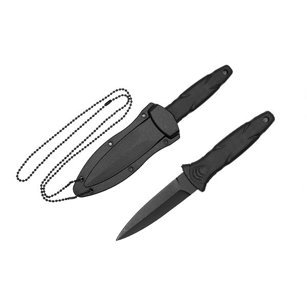 Cutit tactic, IdeallStore®, Combat Neck, Otel inoxidabil, Teaca inclusa [4]