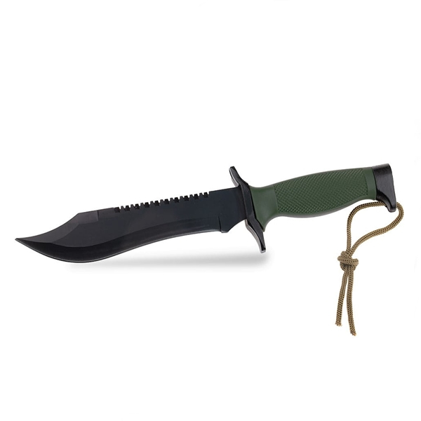 Cutit tactic, IdeallStore®, Military Rambo, 30.7 cm, Verde [11]