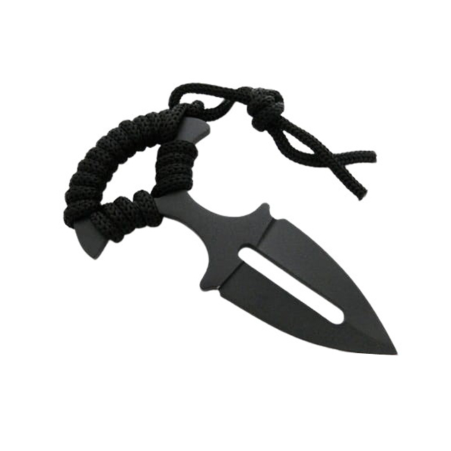 Cutit tactic IdeallStore®, Spear Comando, 13 cm, negru, teaca inclusa [5]