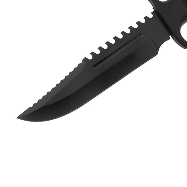 Cutit militar, IdeallStore®, Military Combat, 29 cm, Negru [8]