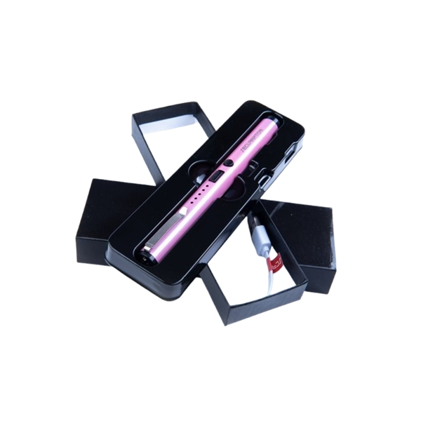 Electrosoc tip stilou Muria, incarcare USB, cu 100kV, roz [8]