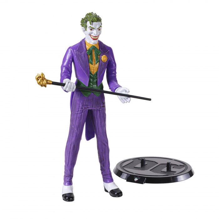 Figurina articulata de colectie The Joker, Classical Era, 18 cm, mov, stativ inclus [2]