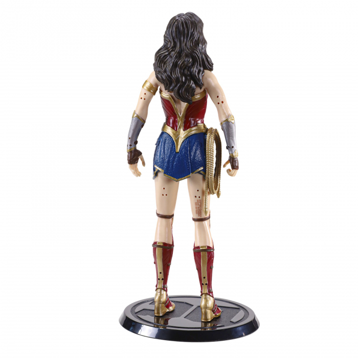Figurina articulata de colectie Wonder Woman, Amazonian Princess, 18 cm, rosu, stativ inclus [6]