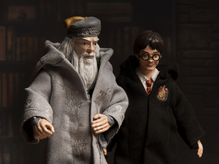 Figurina articulata Dumbledore IdeallStore®, Head Master, editie de colectie, 18 cm, stativ inclus [7]