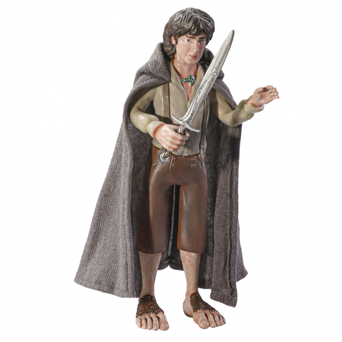 Figurina articulata Frodo IdeallStore®, Ring Bearer, editie de colectie, 18 cm, stativ inclus [2]