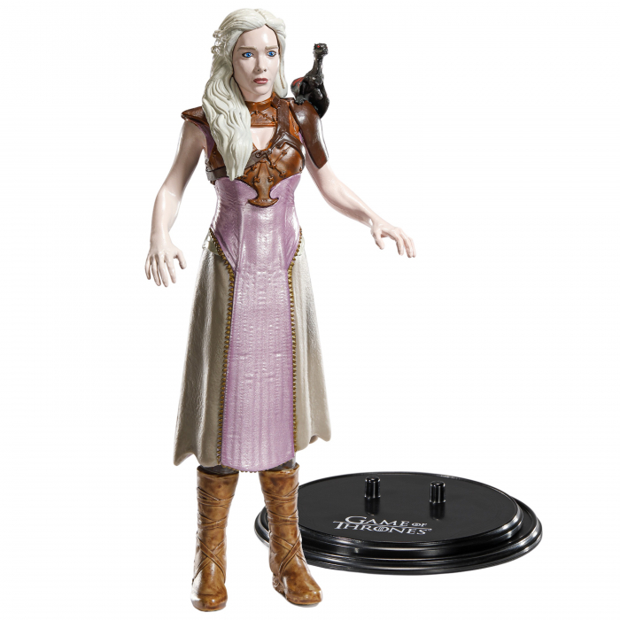 Figurina articulata Game of Thrones IdeallStore®, Daenerys Targaryen, editie de colectie, 19 cm, stativ inclus [2]