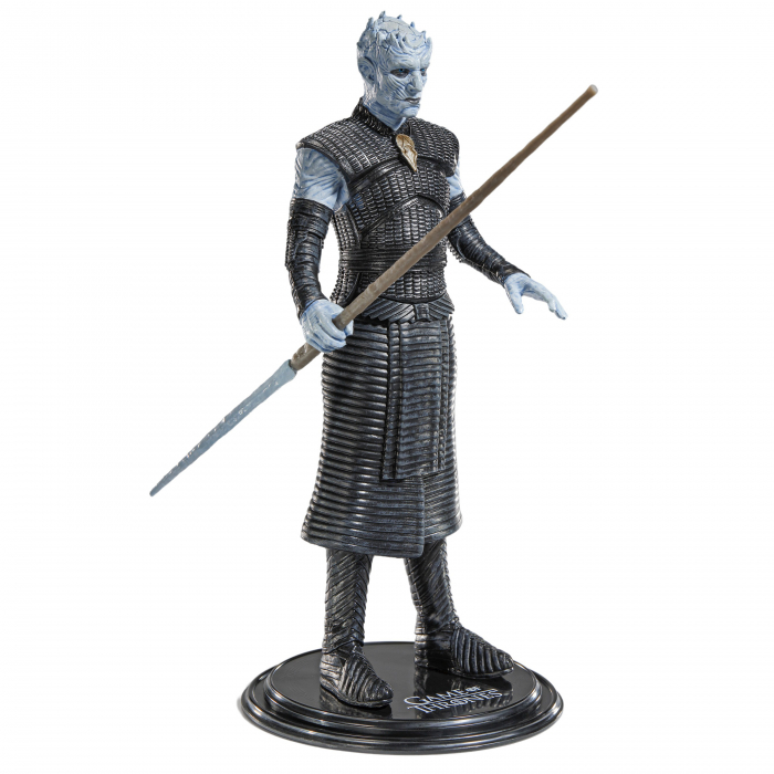 Figurina articulata Game of Thrones IdeallStore®, Night King, editie de colectie, 19 cm, stativ inclus [4]