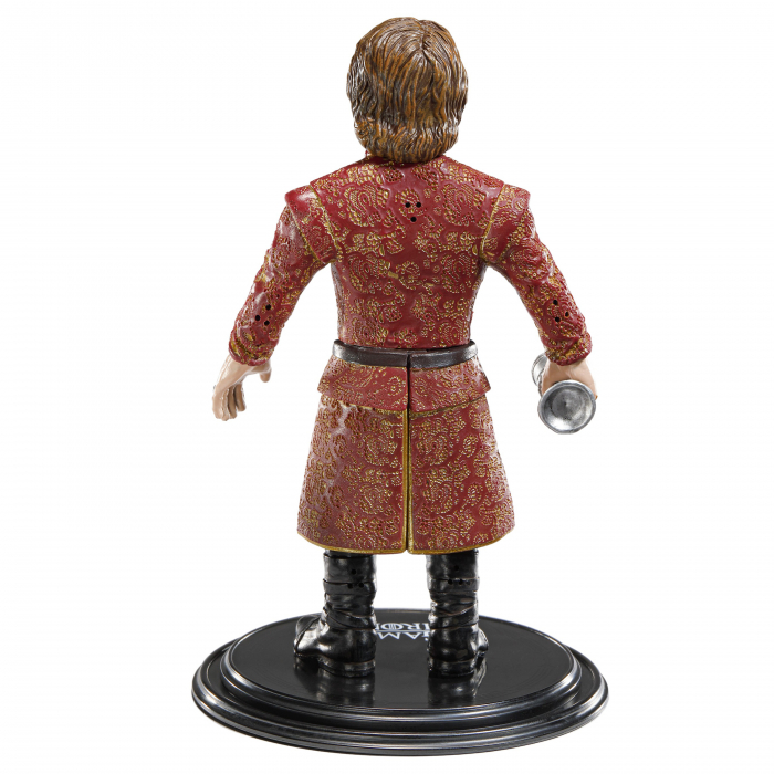 Figurina articulata Game of Thrones IdeallStore®, Tyrion Lannister, editie de colectie, 14.5 cm, stativ inclus [5]