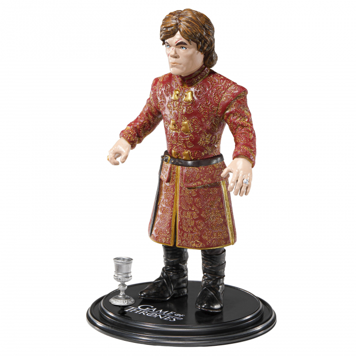 Figurina articulata Game of Thrones IdeallStore®, Tyrion Lannister, editie de colectie, 14.5 cm, stativ inclus [3]