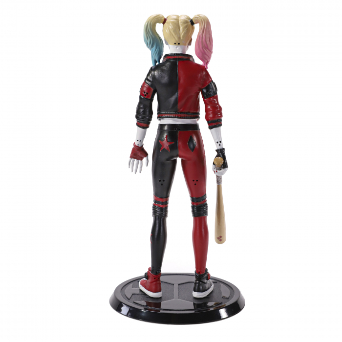 Figurina articulata Harley Quinn IdeallStore®, Twisted Psychiatrist, 18 cm, stativ inclus [5]