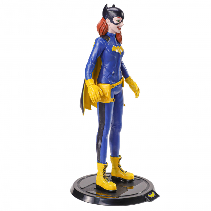 Figurina articulata IdeallStore®, Brave Batgirl, editie de colectie, 19 cm, stativ inclus [4]