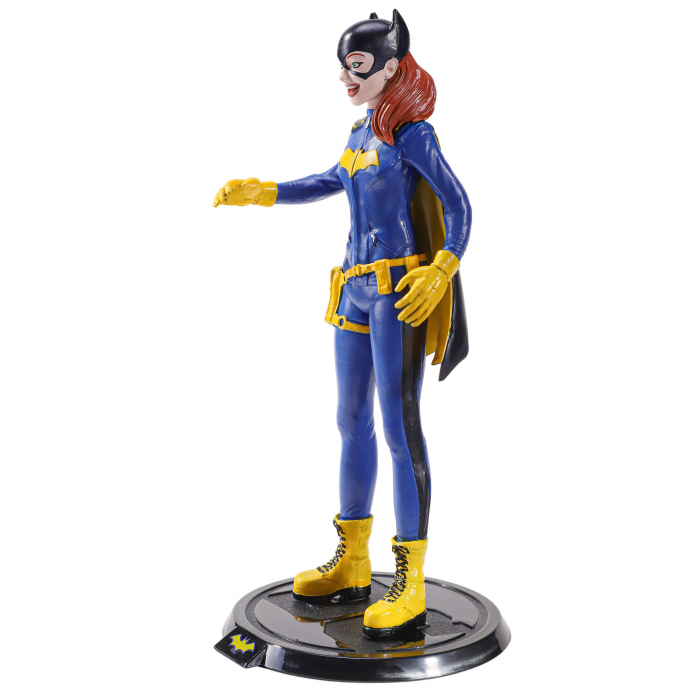 Figurina articulata IdeallStore®, Brave Batgirl, editie de colectie, 19 cm, stativ inclus [3]