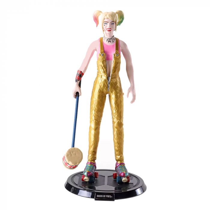 Figurina articulata IdeallStore®, Harley Quinn, editie de colectie, 18.5 cm, stativ inclus [2]