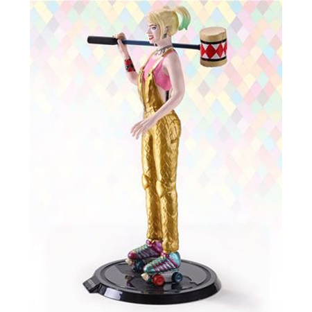 Figurina articulata IdeallStore®, Harley Quinn, editie de colectie, 18.5 cm, stativ inclus [4]