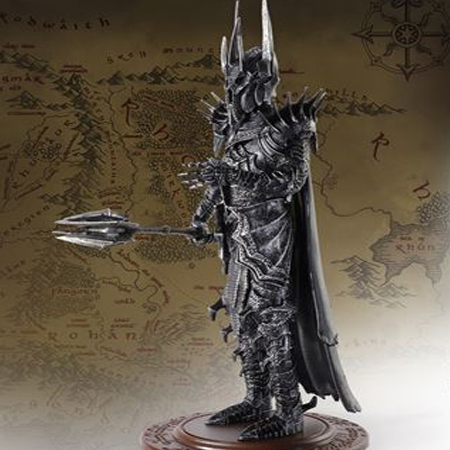 Figurina articulata IdeallStore®, Lord Sauron, editie de colectie, 18.5 cm, stativ inclus [5]