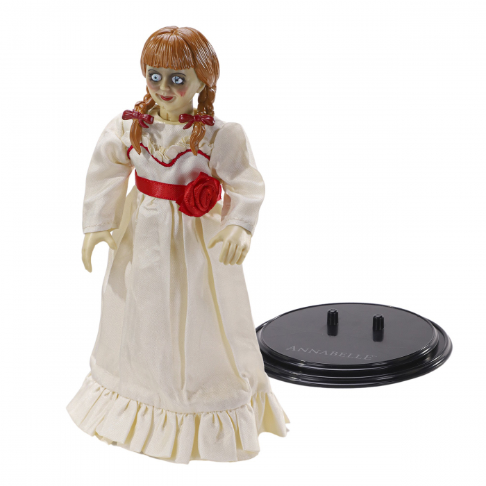 Figurina articulata IdeallStore®, Scary Annabelle, editie de colectie, 17 cm, stativ inclus [2]