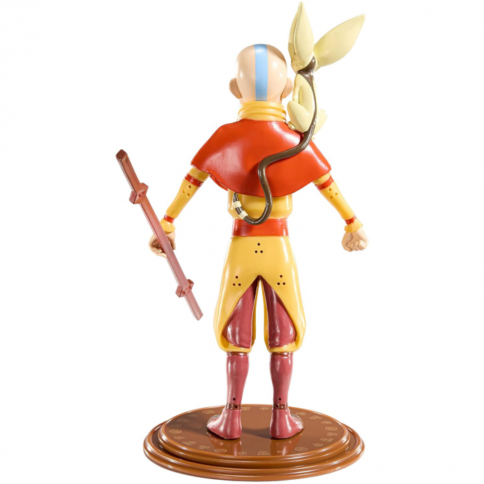 Figurina articulata The Avatar IdeallStore®, Mighty Aang, editie de colectie, 18 cm, stativ inclus [4]