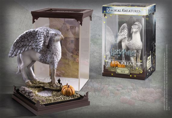 Figurina de colectie IdeallStore®, Amazing Buckbeak, seria Harry Potter, 17 cm, suport sticla inclus [3]