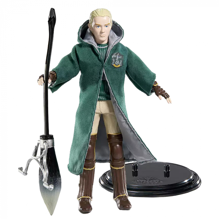 Figurina Draco Malfoy articulata IdeallStore®, Quidditch Seeker, editie de colectie, 18 cm, stativ inclus [2]