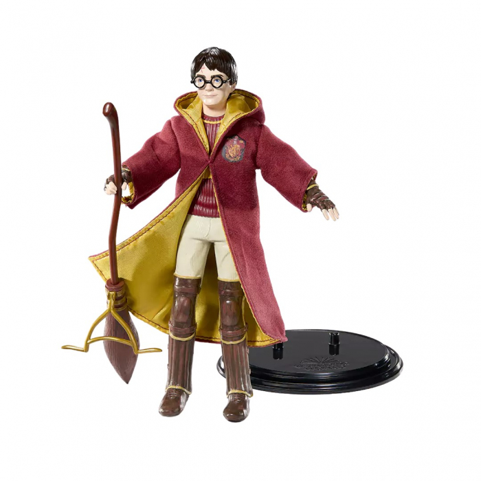 Figurina Harry Potter articulata IdeallStore®, Quidditch Seeker, editie de colectie, 18 cm, stativ inclus [2]