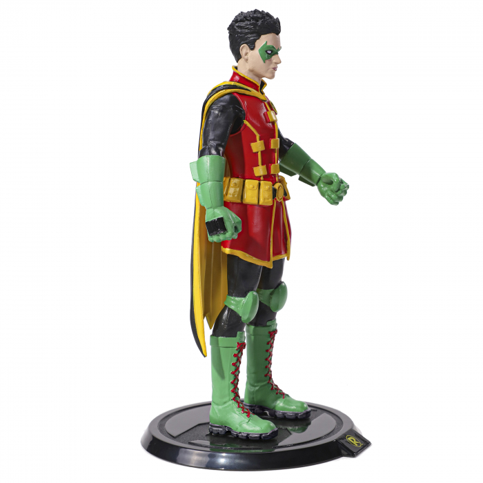 Figurina Robin articulata IdeallStore®, Boy Wonder, editie de colectie, 17 cm, stativ inclus [4]