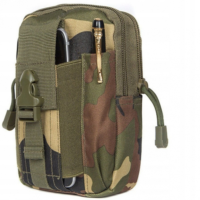 Husa tactica militara IdeallStore®, Trooper Reach, poliester, capacitate 1 l, 18 cm [2]