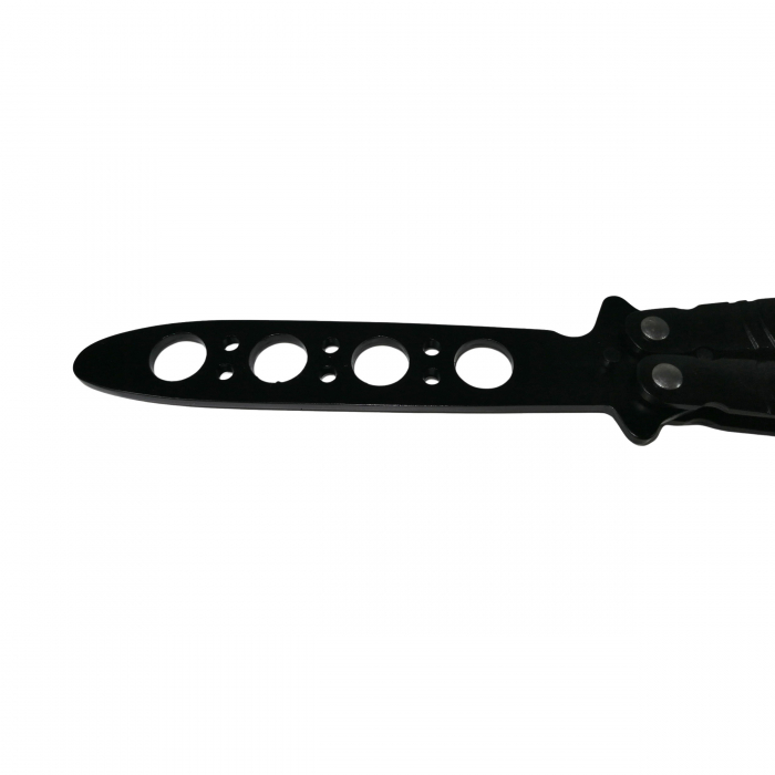 Briceag fluture de antrenament, Wave Blade, 22 cm, negru [4]