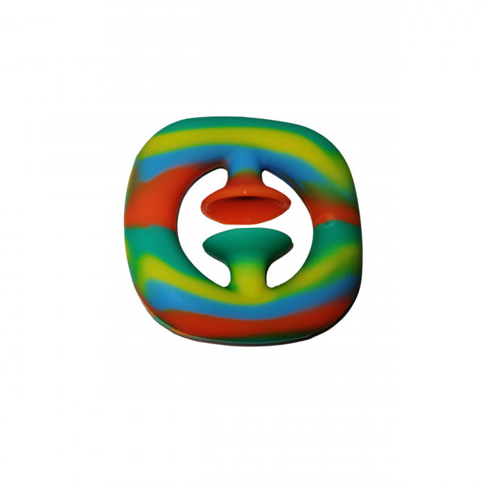 Jucarie antistres senzoriala, cauciuc, 6 cm, multicolor [2]
