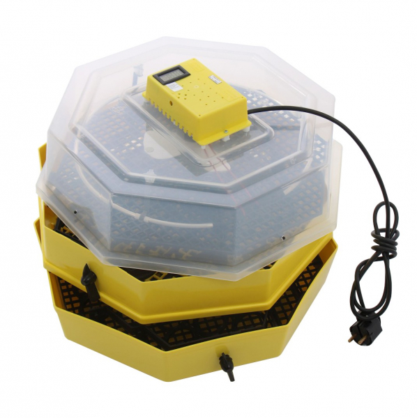Incubator electric pentru oua cu dispozitiv dublu de intoarceresi termometru, Cleo, model 5X2-DT [3]
