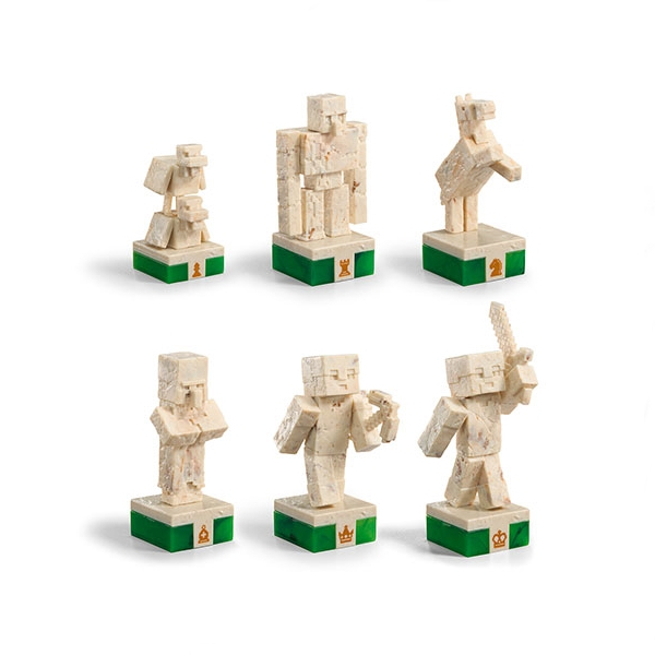 Joc de sah, IdeallStore®, Minecraft - Overworld Heroes vs Hostile Mobs, Multicolor [2]