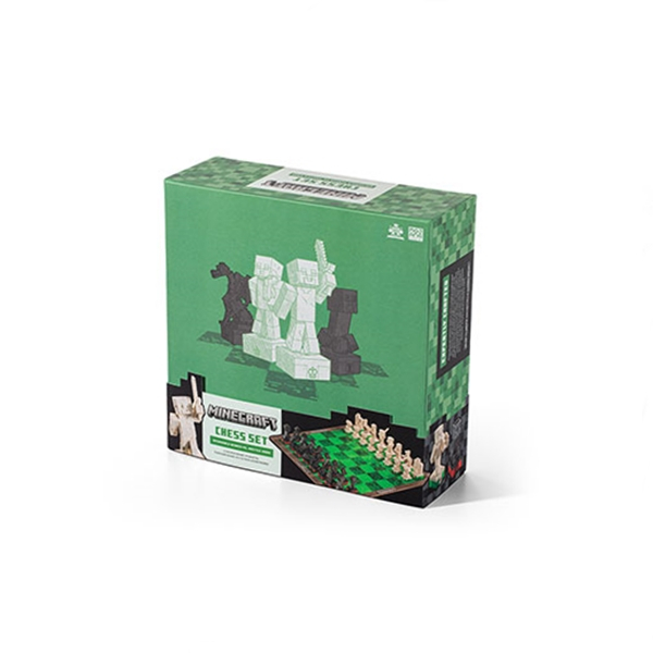 Joc de sah, IdeallStore®, Minecraft - Overworld Heroes vs Hostile Mobs, Multicolor [4]