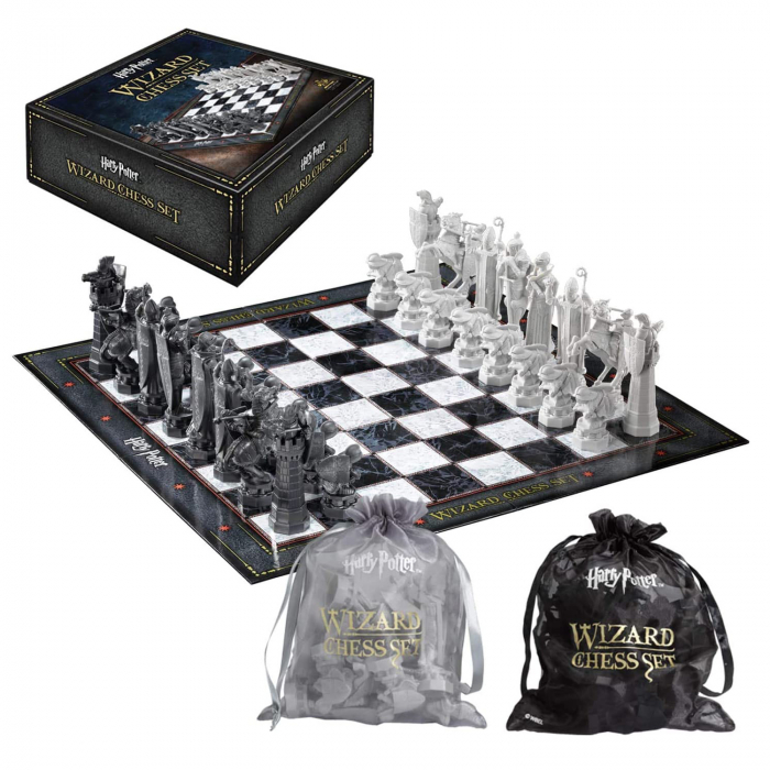 Joc sah Harry Potter, Wizard Chess, 47x47 cm, rasina, multicolor [2]