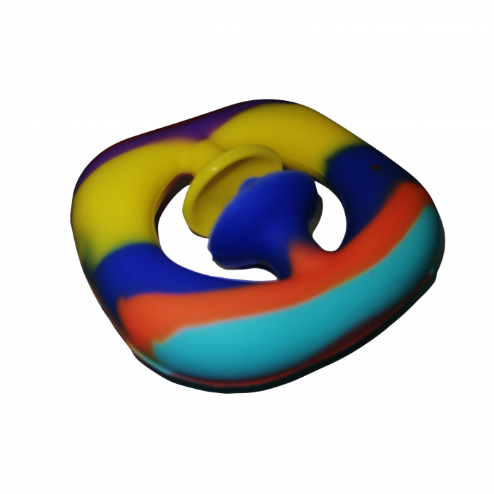Jucarie antistres senzoriala, cauciuc, 6 cm, multicolor [10]