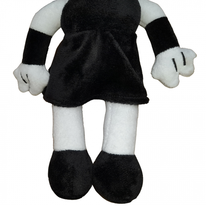Jucarie de plus IdeallStore® Bendy And The Ink Machine, Alice Angel, 30 cm, negru [6]