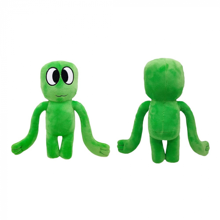 Jucarie de plus IdeallStore® Rainbow Friends Roblox, Green Friend, 29 cm, verde [2]