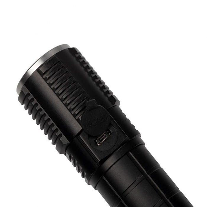 Lanterna de supravietuire IdeallStore®, Außenleuchte, metalica, LED, USB, zoom, negru [11]