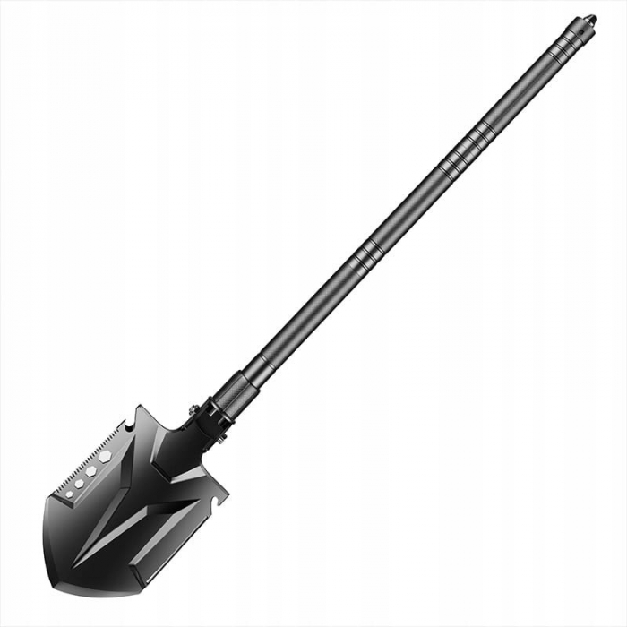 Lopata multifunctionala IdeallStore®, Outdoor Evolution, 8 in 1, otel inoxidabil, 83 cm, negru [2]