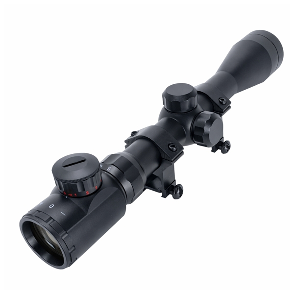 Luneta Airsoft, TRIMEX PRO 3-9x40 EG, Reticul Iluminat, Zoom Variabil 3-9x, 40mm, 32 cm [2]
