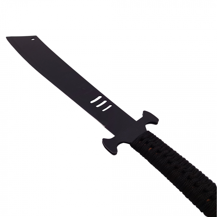 Maceta de vanatoare, Asian Level, 57 cm, otel inoxidabil, teaca inclusa, negru [6]